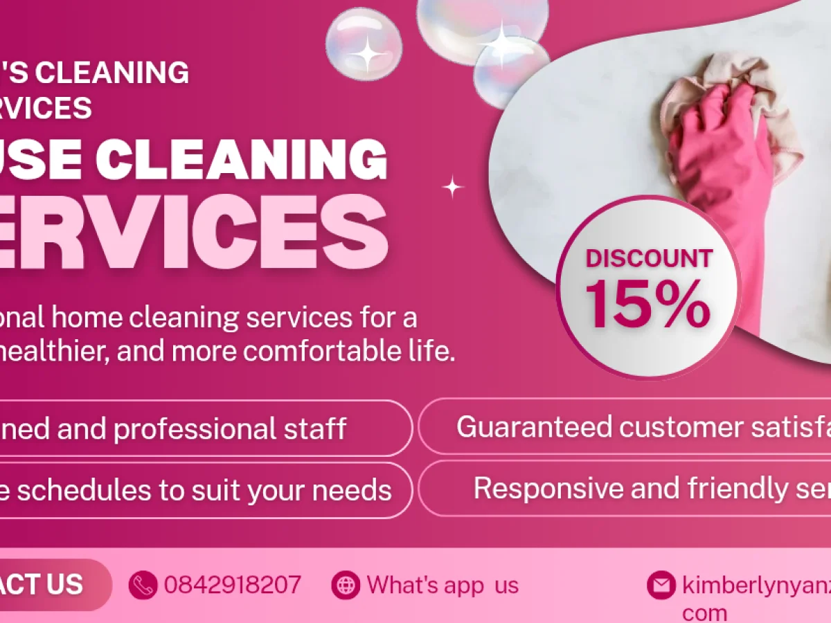 Deep cleaning service
